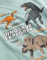 Shirt - Voorkantprint - lichtblauw