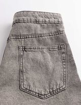 Skort - grey denim - grau