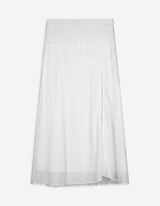 Jupe boule - Unicolore - blanc