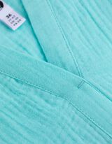 Bluse - einfarbig - t&uuml;rkis