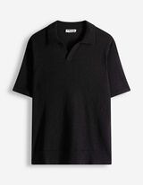 Poloshirt - Regular Fit - schwarz
