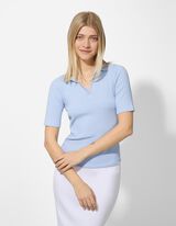 Polo-majica - svetlo-plava