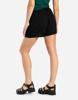 Shorts - Viskose - schwarz