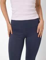 Leggings - Rippenstruktur - Dunkelblau