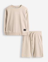 Set aus Sweatshirt und Hose - Sweat - hellgrau