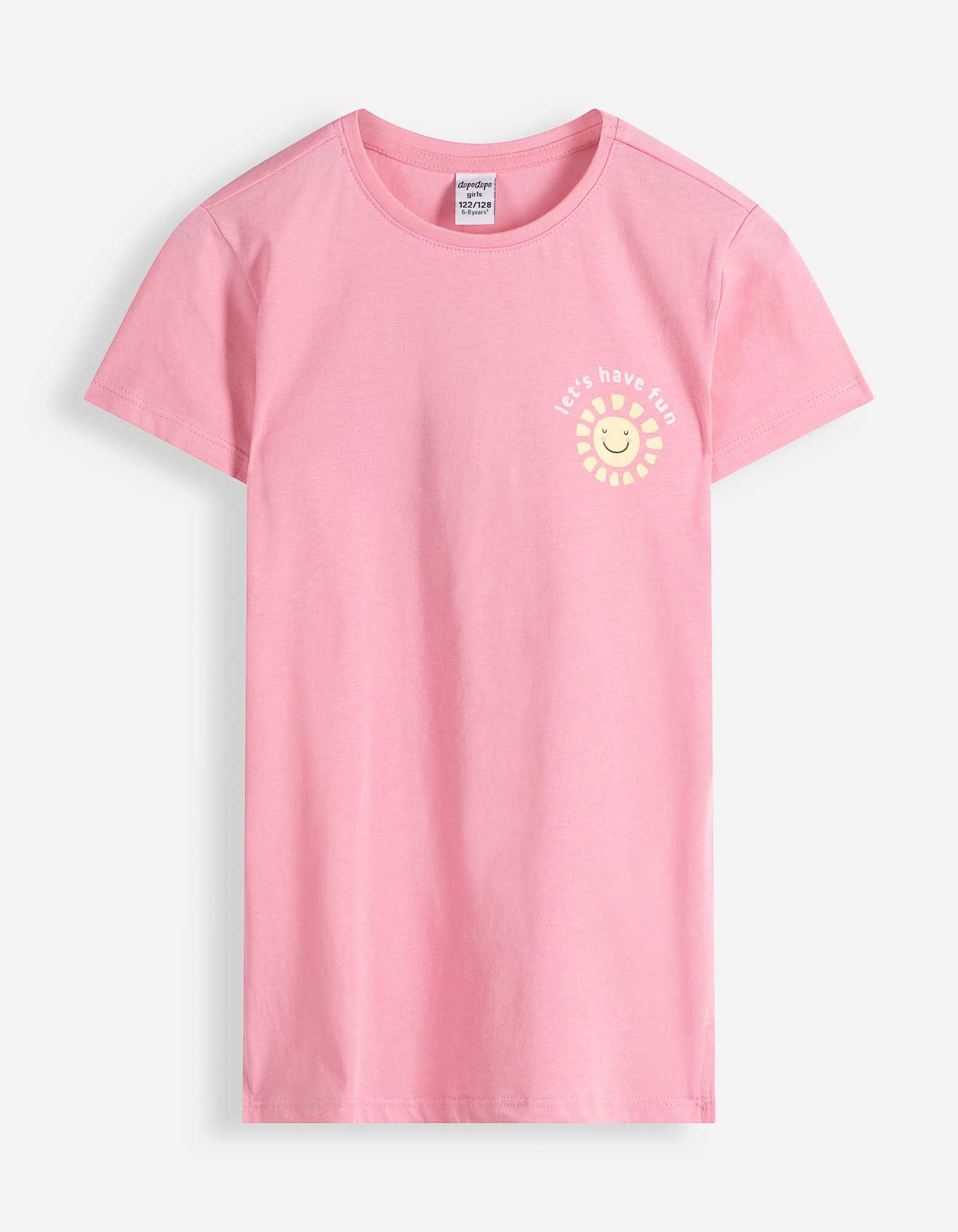 T-Shirt - R&uuml;ckenprint - Pink