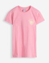 T-Shirt - R&uuml;ckenprint - Pink