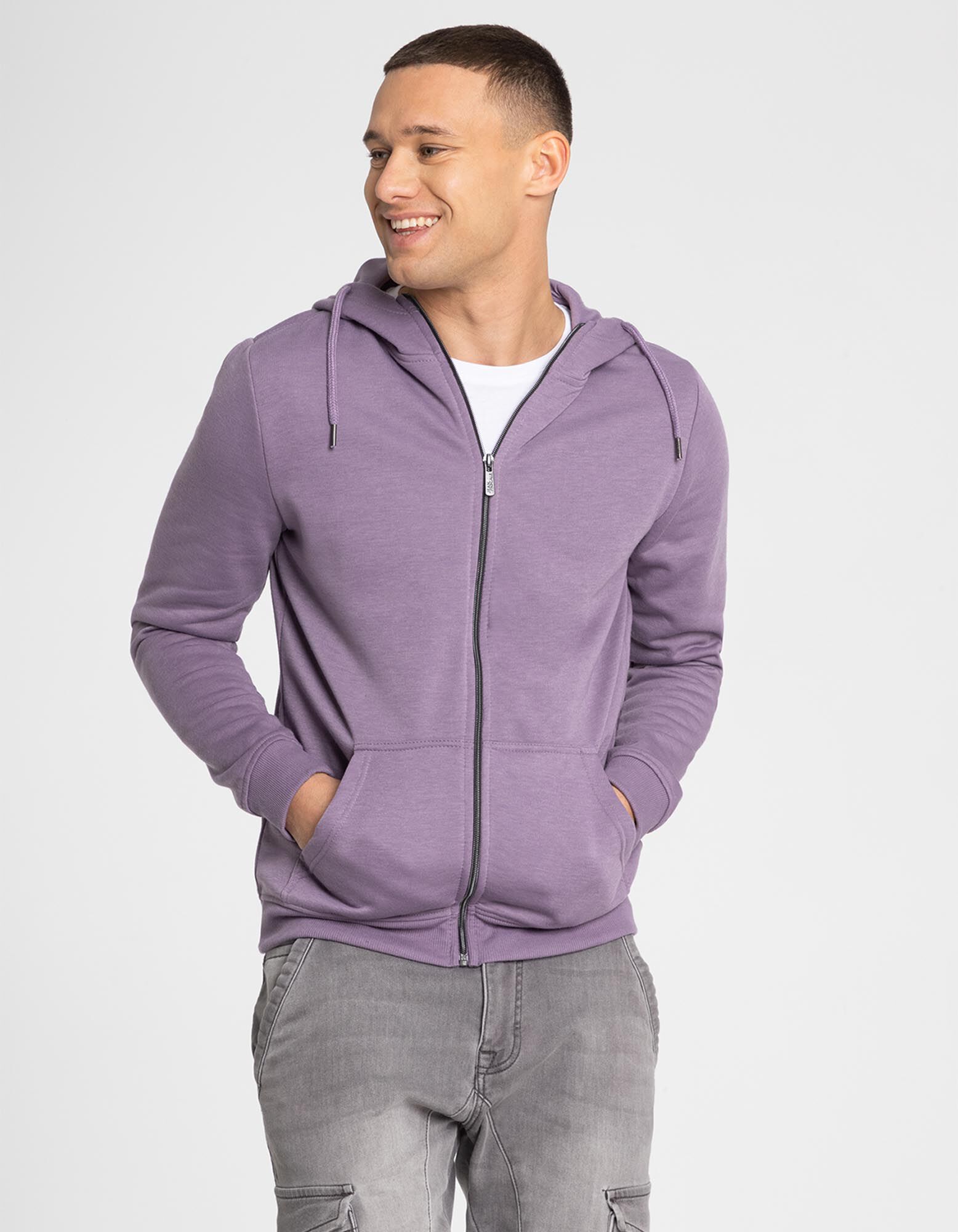 Felpa aperta - Cappuccio - lill - Takko Fashion