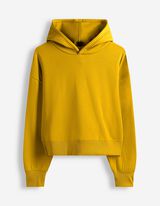 Hoodie - einfarbig - braun