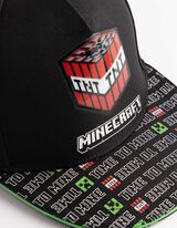 Baseballpet - Minecraft - zwart