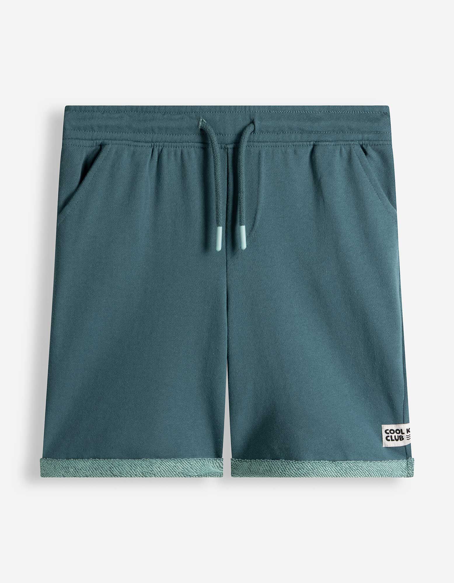 Shorts - Fixierter Beinumschlag - blau