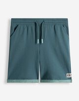 Shorts - Fixierter Beinumschlag - blau