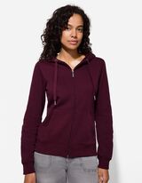 Felpa aperta - Regular Fit - lilla scuro