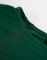 Maglia a manica lunga - Loose Fit - verde scuro