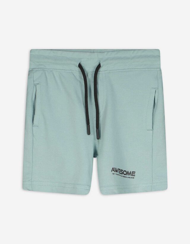 Shorts - Waffelstruktur - türkis