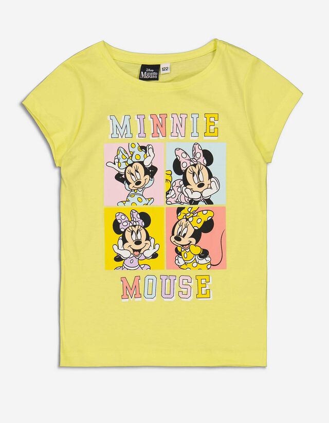 Tricou - Minnie Mouse - Galben