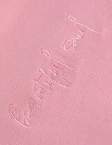 Sweatshirt - Broderie - pink