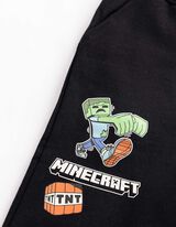 Joggingov&eacute; kalhoty - Minecraft - Čern&aacute;