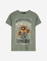 T-shirt - Stampa frontale - verde chiaro