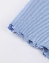 Ensemble pyjama (T-shirt et short) - Unicolore - Bleu clair