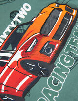 Bluză de corp cu mânecă lungă - Imprimeu - Verde