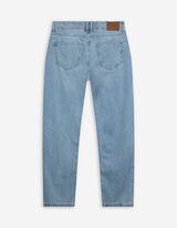 Džíny - seprané - svetle  modra