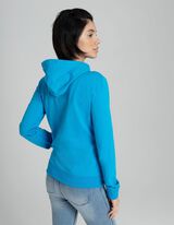 Sweatjacke - Kapuze mit Tunnelzug