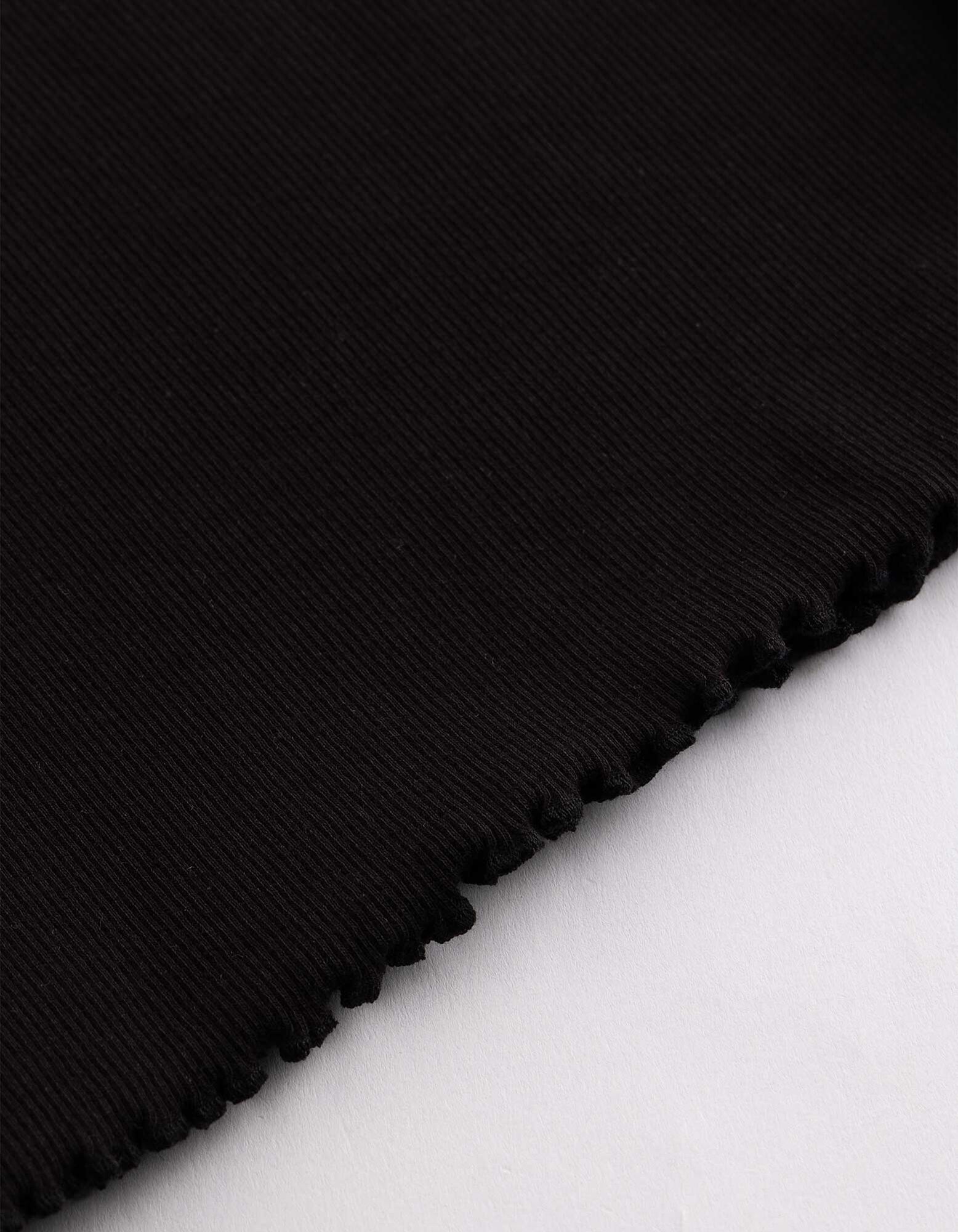 Top sans manches - Unicolore - noir