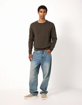 Pullover - Baumwolle - Schwarz