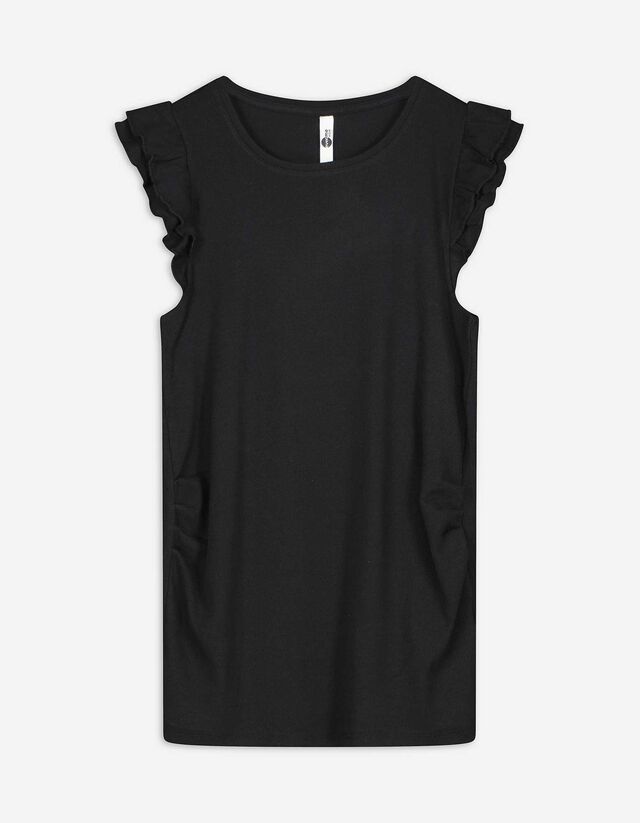 T-shirt - Zwangerschapskleding - zwart