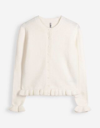 Cardigan - Knopfleiste - Off-White