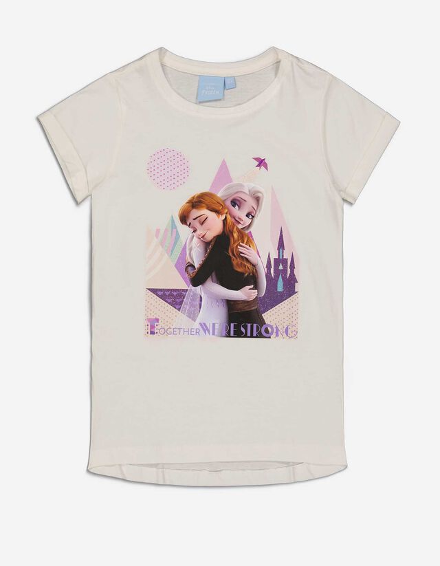 T-shirt - Frozen - bianco