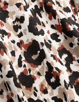 T-Shirt - Allover-Muster - wei&szlig;