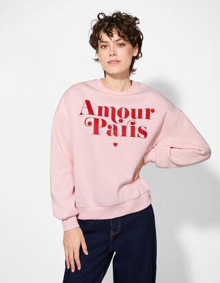 Sweat-shirt - Rose