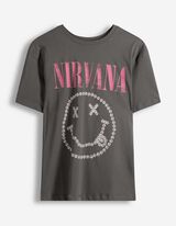 T-Shirt - Nirvana - grau
