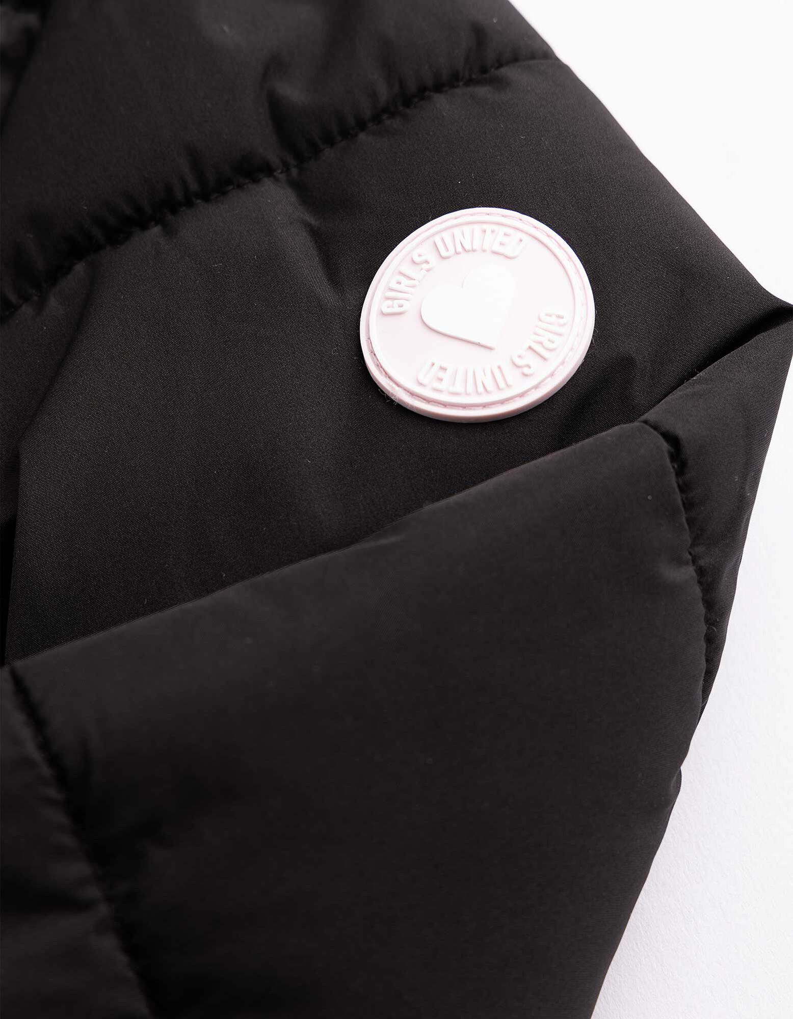 Manteau matelass&eacute; - D&eacute;perlant - noir