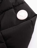 Manteau matelass&eacute; - D&eacute;perlant - noir