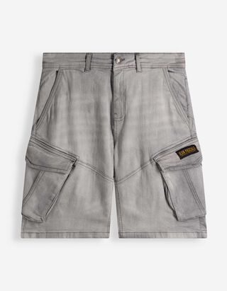 Cargoshorts - Baumwolle - grau
