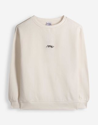 Longsleeve - Print - Off-White