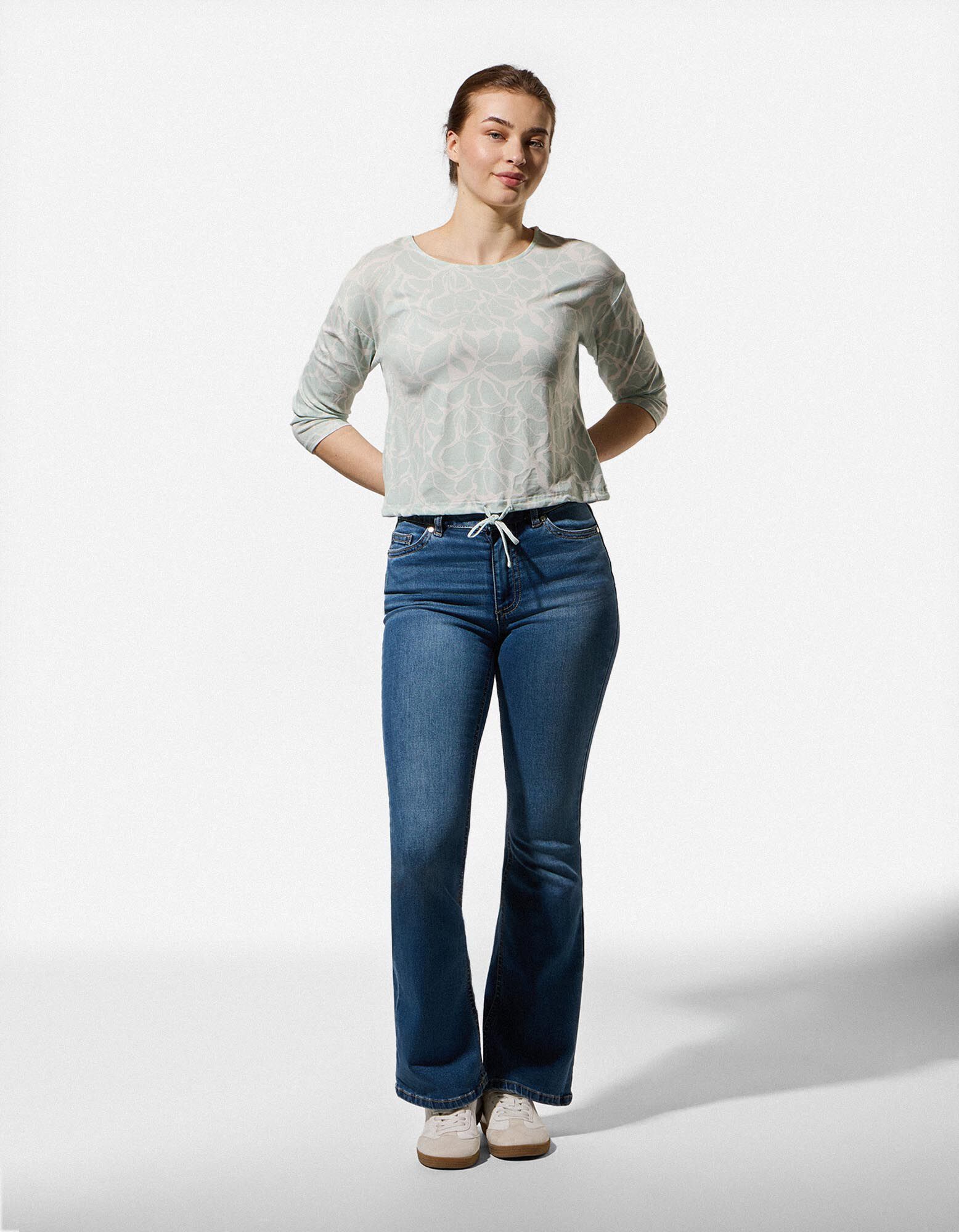 Maglia - Con nodi - Beige