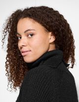 Abito a maglia - Dettagli metallizzati - nero