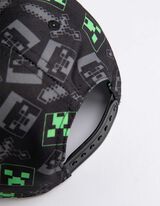 Berretto da baseball - Minecraft - nero