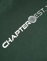 bluza z kapturem - nadruk 3D - zielony