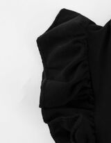 Topp - viskoosi sisaldusega - must