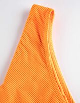 Slip bikini - Coste sottili - arancione