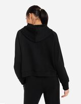 Kapucnis felső - Puha tapintású - fekete