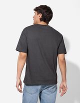 T-Shirt - Oversized Fit - dunkelgrau