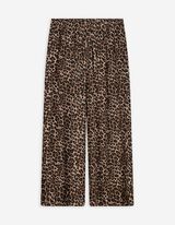 Culotte - Leopardenmuster - beige