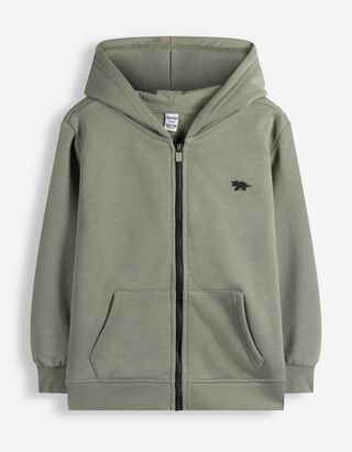 Sweatjacke - Oversized Fit - Khaki