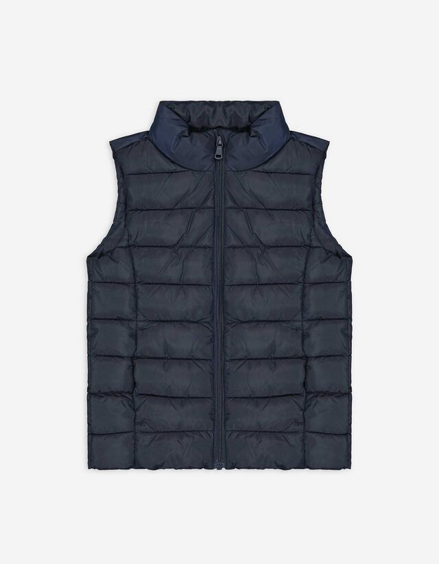 Gilet trapuntato - Catarifrangente - blu scuro